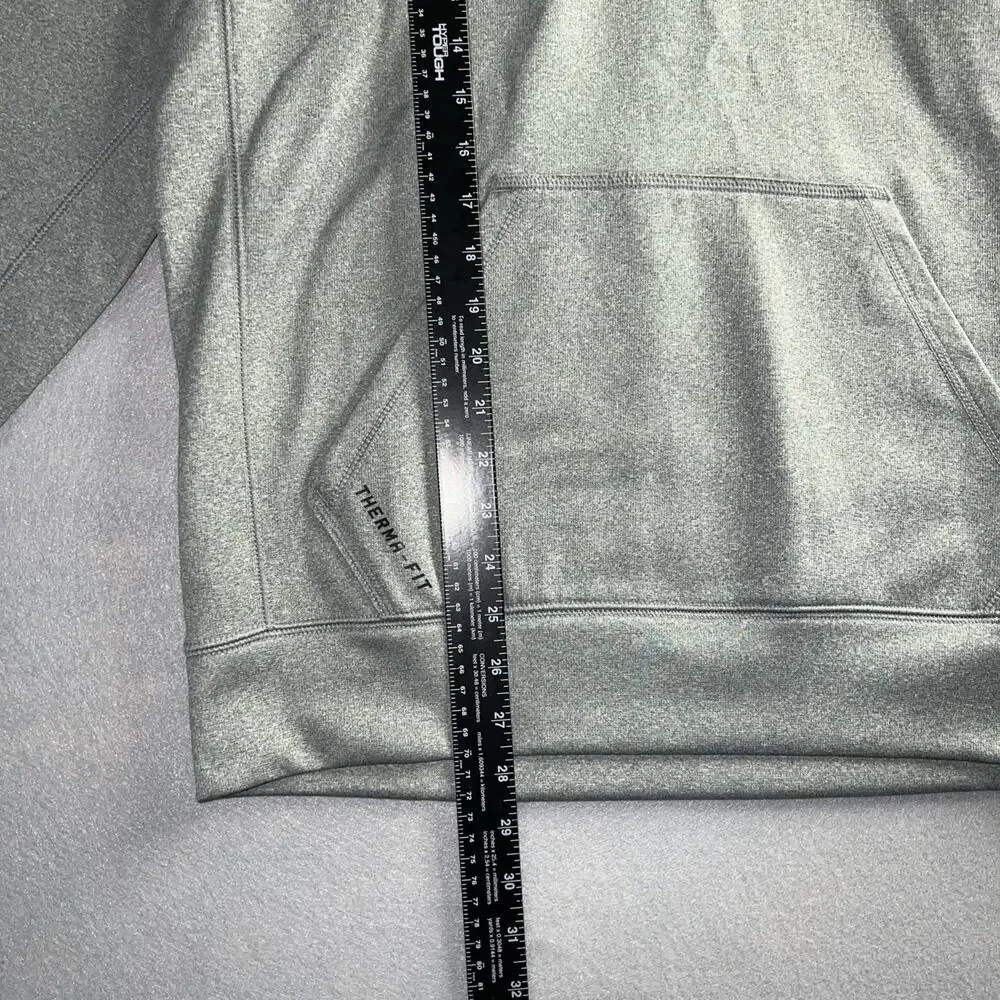 Nike Minnesota Gophers Therma Fit Long‎ Sleeve Gray/Maroon Hoodie Small